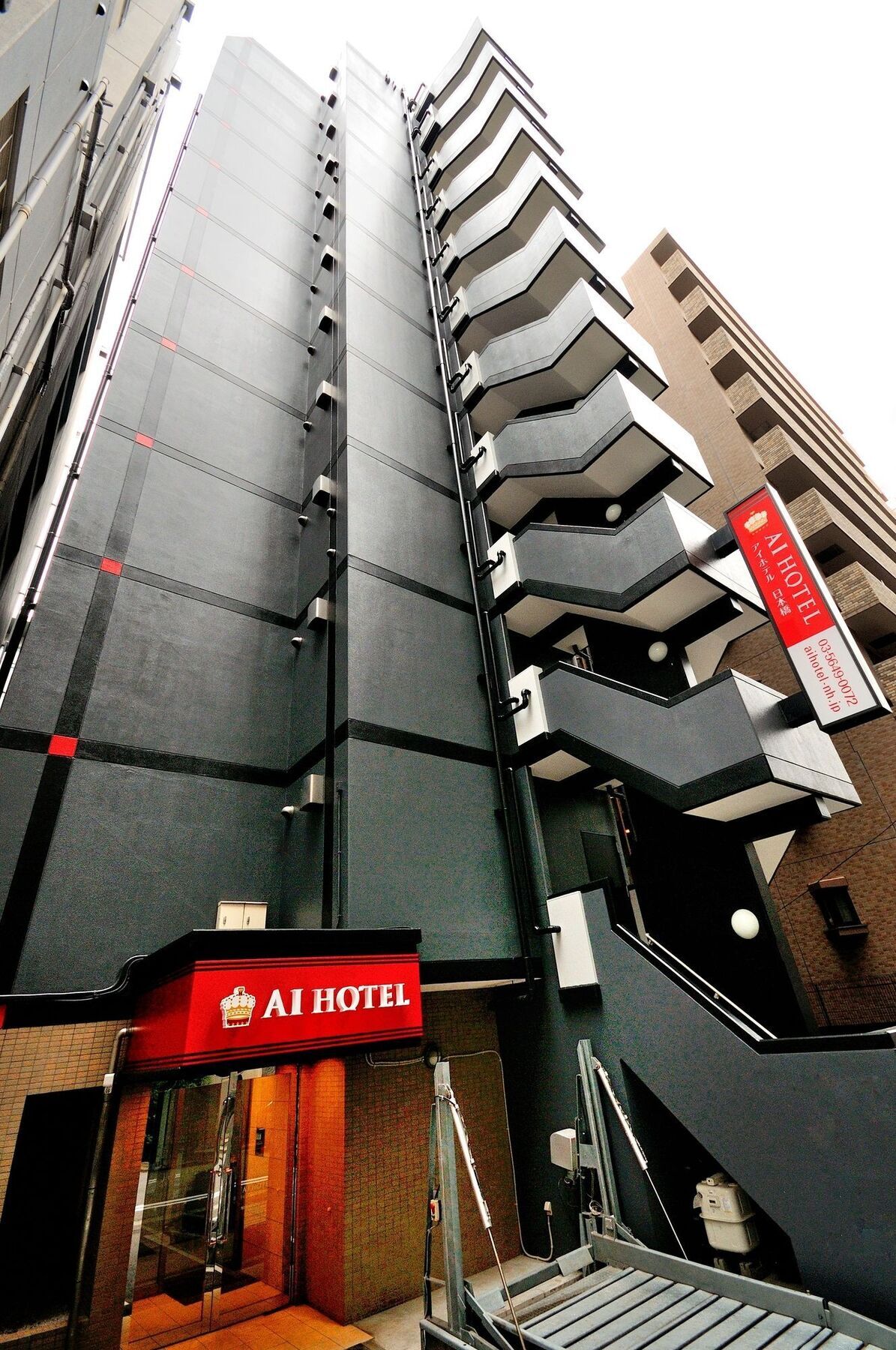 Ai Hotel Nihonbashi Tokyo Exterior photo